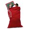 The Costume Center Red Velvet Santa Claus Toy Bag with Drawstring – One Size